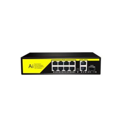 8 Port Poe 2 Port Uplink 250M Gigabit Poe Switch