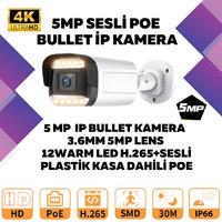 GOLD 7'lİ 4MP 4K ULTRA İP Kamera Seti