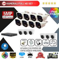 Go Vision 14'lu Kamera Seti 5MP3.6MM Full Color Serisi